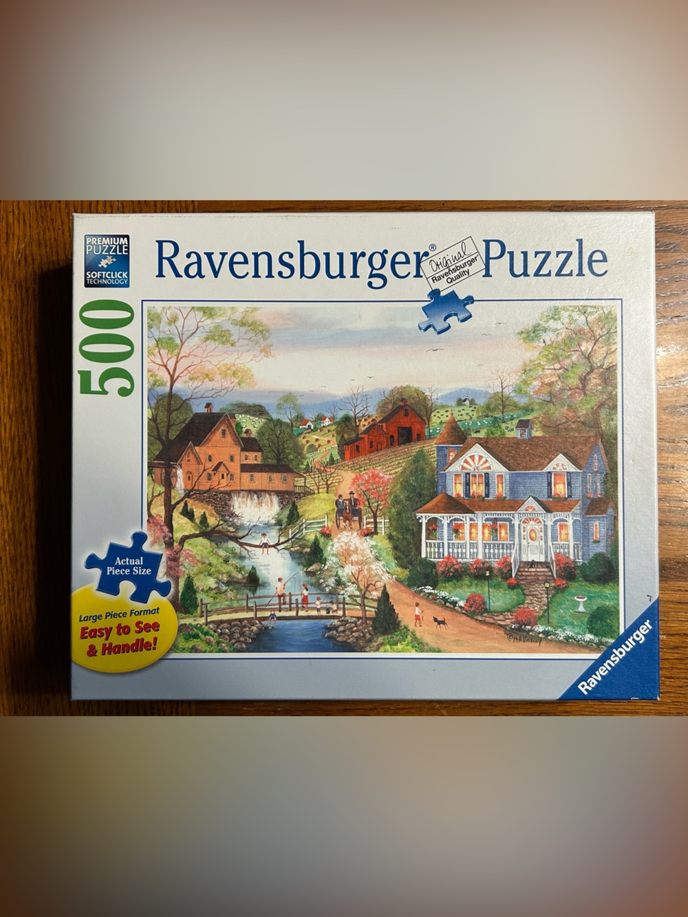 Ravensburger 500-Piece Scenic Village Jigsaw Puzzle
